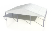 Тентовый ангар 15х10